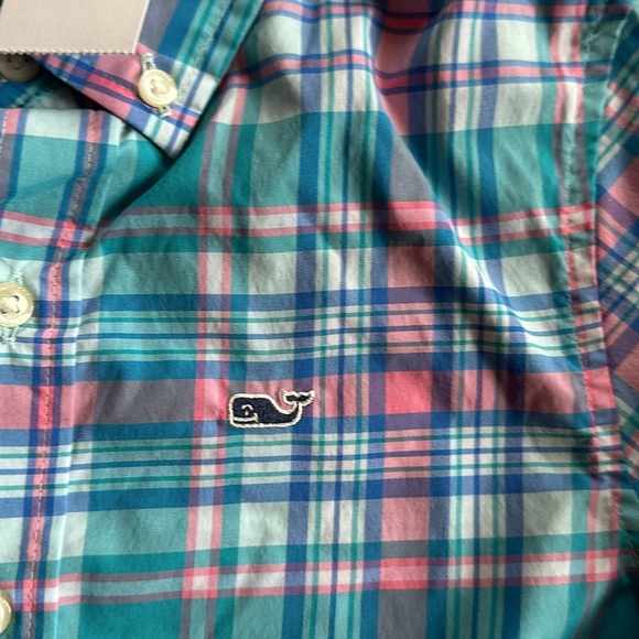 NWT Vineyard Vines Boys 6T Performance Button Down Shirt - Picture 5 of 7